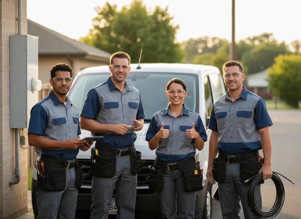 Residential electrical contractor serving homeowners in Palm, PA